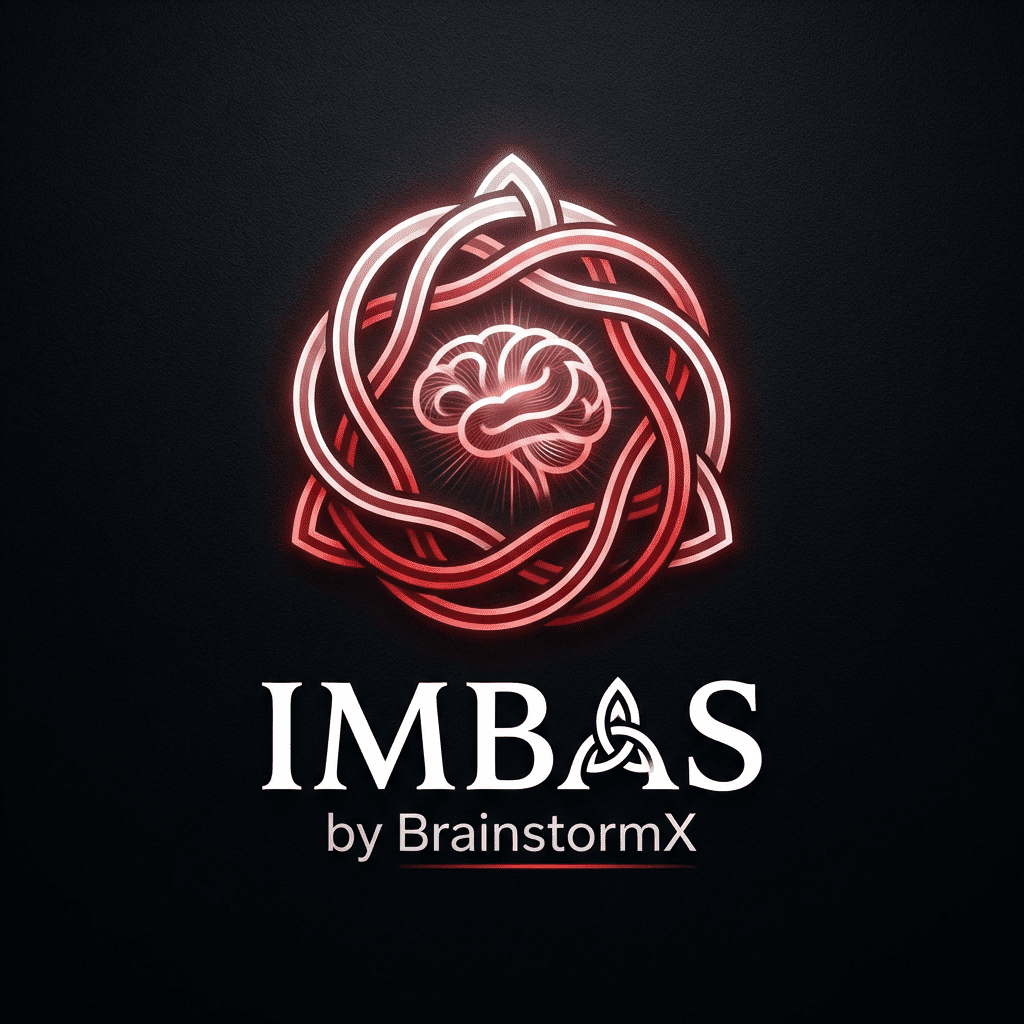 IMBAS by BrainstormX - Celtic brain knot logo
